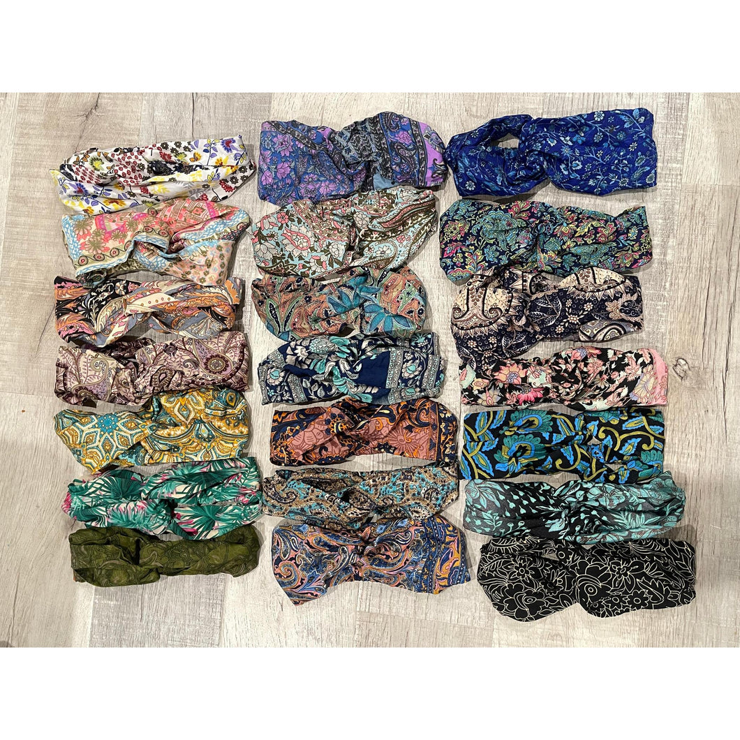 Chic Turban Twist Headbands-Headband-The Little Tichel Lady