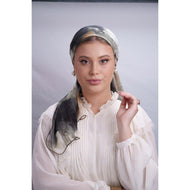 Rinati Lakel, Yomi, Black & Neutral Print-Specialty Items-The Little Tichel Lady