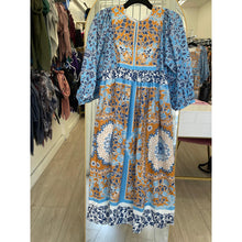 Mosaic Print Midi Dress-dress-The Little Tichel Lady