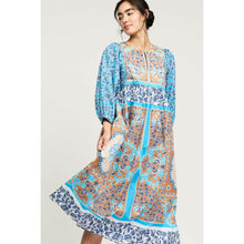 Mosaic Print Midi Dress-dress-The Little Tichel Lady