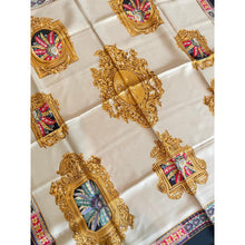 Dior Authentic Designer Headscarf, Baroque Print-Designer headscarf-The Little Tichel Lady