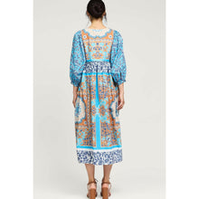 Mosaic Print Midi Dress-dress-The Little Tichel Lady