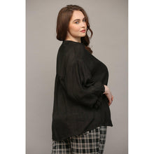 Tunic Top PLUS SIZE-Tops-The Little Tichel Lady