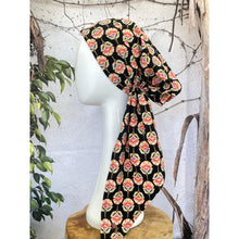 Lightweight Pretied w/ Velvet & Adjustable Band - Thistle Floral Print-Pretieds-The Little Tichel Lady