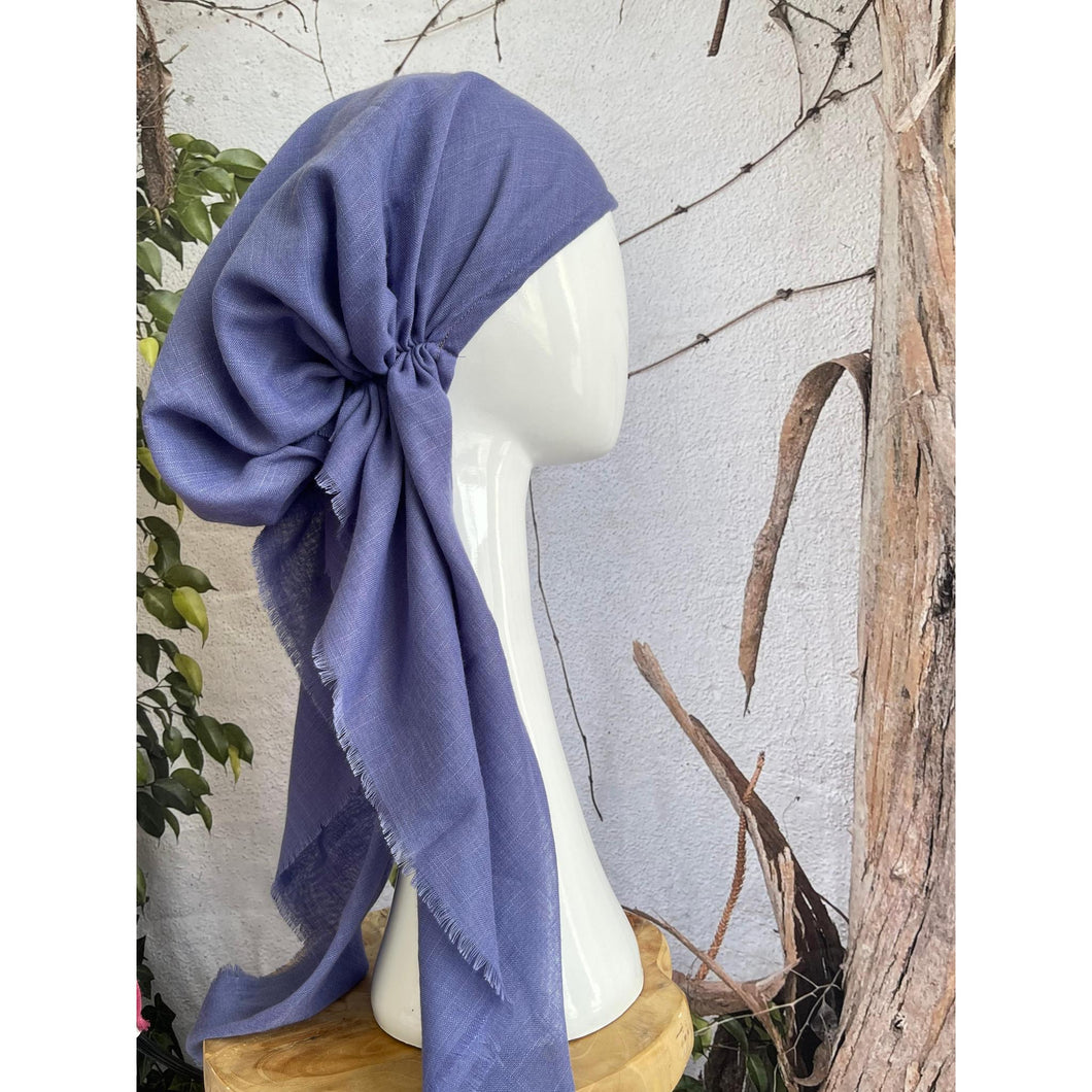 Turkish Cotton Textured Pretied w/ Long Tails - Capri-pretieds-The Little Tichel Lady