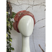 Embellished Hat - Size #2 Pink Pleated Design-Hat-The Little Tichel Lady