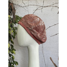 Embellished Hat - Size #2 Pink Pleated Design-Hat-The Little Tichel Lady