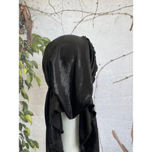 Embellished Metallic Pretied - Black/Gold3-pretieds-The Little Tichel Lady
