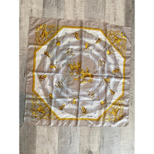 Celine Authentic Designer Headscarf, Equestrian Print-Designer headscarf-The Little Tichel Lady