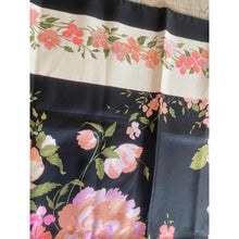 Dior Authentic Designer Headscarf, Black Floral-Designer headscarf-The Little Tichel Lady