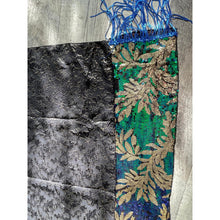 Royal Print Sequins + Textured Headwrap-Long Wrap-The Little Tichel Lady