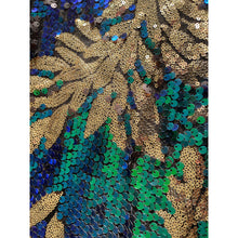 Royal Print Sequins + Textured Headwrap-Long Wrap-The Little Tichel Lady