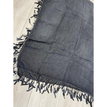 Whimsical Willow Israeli Headwrap - Black-Long Wrap-The Little Tichel Lady