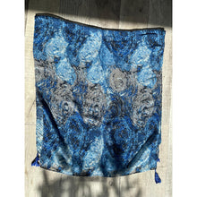Starry Night Gauzy Headwrap - Blue-Long Wrap-The Little Tichel Lady