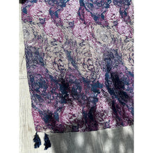 Starry Night Gauzy Headwrap - Purple-Long Wrap-The Little Tichel Lady