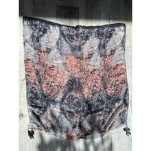 Starry Night Gauzy Headwrap - Peach-Long Wrap-The Little Tichel Lady