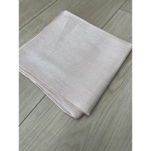 Elegant Metallic Square Headscarf - Pale Peach-Squares-The Little Tichel Lady