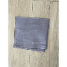 Elegant Metallic Square Headscarf - Light Silver-Squares-The Little Tichel Lady