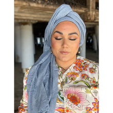 Basket Breeze XL Square - Denim Blue-Squares-The Little Tichel Lady