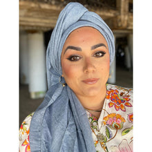 Basket Breeze XL Square - Denim Blue-Squares-The Little Tichel Lady