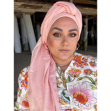 Basket Breeze XL Square - Pink Coral-Squares-The Little Tichel Lady