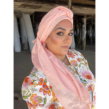 Basket Breeze XL Square - Pink Coral-Squares-The Little Tichel Lady