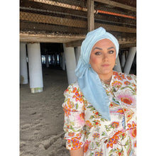 Basket Breeze XL Square - Sky Blue-Squares-The Little Tichel Lady