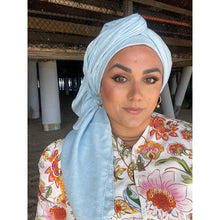 Basket Breeze XL Square - Sky Blue-Squares-The Little Tichel Lady