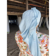 Basket Breeze XL Square - Sky Blue-Squares-The Little Tichel Lady