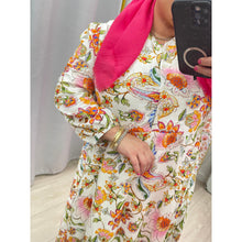 Garden Bloom Midi Dress - XS-1X-dress-The Little Tichel Lady