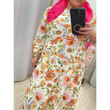 Garden Bloom Midi Dress - XS-1X-dress-The Little Tichel Lady