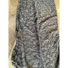 Whisperlight Shimmer Long Wrap - Silver/Blue-Long Wrap-The Little Tichel Lady