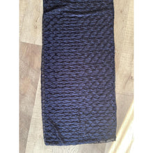 Whisperlight Shimmer Long Wrap - Navy-Long Wrap-The Little Tichel Lady