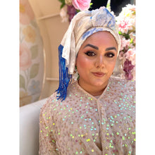 Exquisite Floral Lace Headwrap-Long Wrap-The Little Tichel Lady