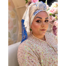 Exquisite Floral Lace Headwrap-Long Wrap-The Little Tichel Lady