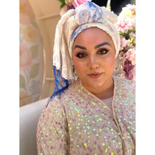 Exquisite Floral Lace Headwrap-Long Wrap-The Little Tichel Lady