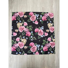 TLTL Perfect Satin Square Tichel - Rosa Noire-Squares-The Little Tichel Lady