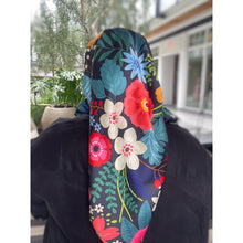 TLTL Perfect Satin Square Tichel - Bella Botanica-Squares-The Little Tichel Lady