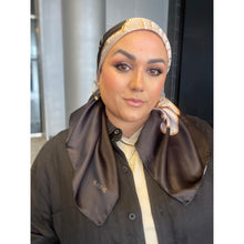 TLTL Perfect Satin Square Tichel - Twilight Bloom-Squares-The Little Tichel Lady