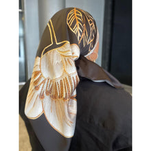 TLTL Perfect Satin Square Tichel - Twilight Bloom-Squares-The Little Tichel Lady