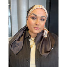 TLTL Perfect Satin Square Tichel - Twilight Bloom-Squares-The Little Tichel Lady