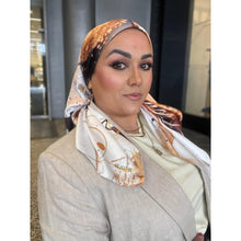 TLTL Perfect Satin Square Tichel - Desert Whispers-Squares-The Little Tichel Lady