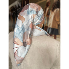 TLTL Perfect Satin Square Tichel - Celeste Bloom-Squares-The Little Tichel Lady