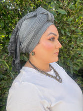 Israeli Arabesque Wrap - Black-Long Wrap-The Little Tichel Lady