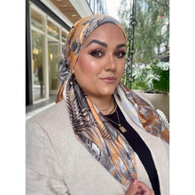 TLTL Perfect Satin Square Tichel - Swan Lake-Squares-The Little Tichel Lady