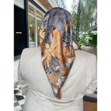 TLTL Perfect Satin Square Tichel - Swan Lake-Squares-The Little Tichel Lady