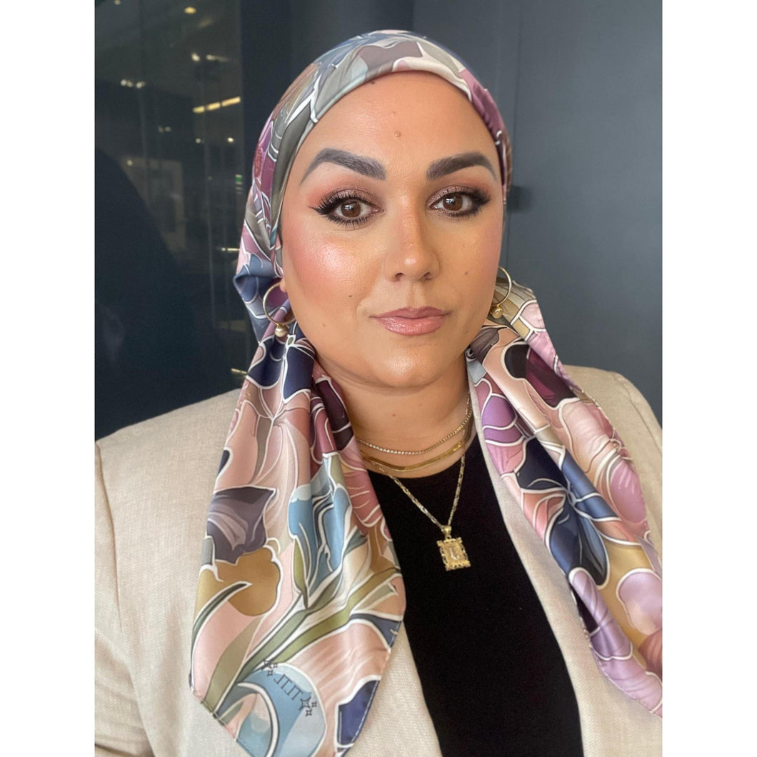 TLTL Perfect Satin Square Tichel - Haute Harvest-Squares-The Little Tichel Lady