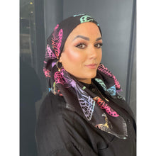 TLTL Perfect Cotton Square Tichel - Noire Nectar-Squares-The Little Tichel Lady