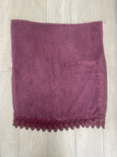 Israeli Arabesque Wrap - Berry-Long Wrap-The Little Tichel Lady