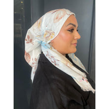 TLTL Perfect Cotton Square Tichel - Petal Drift-Squares-The Little Tichel Lady